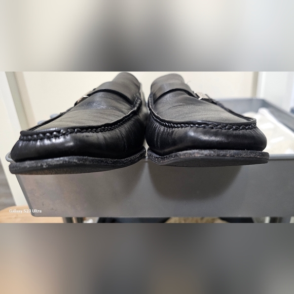 Bruno Magli Black Leather Loafers for Men - Picture 12 of 12